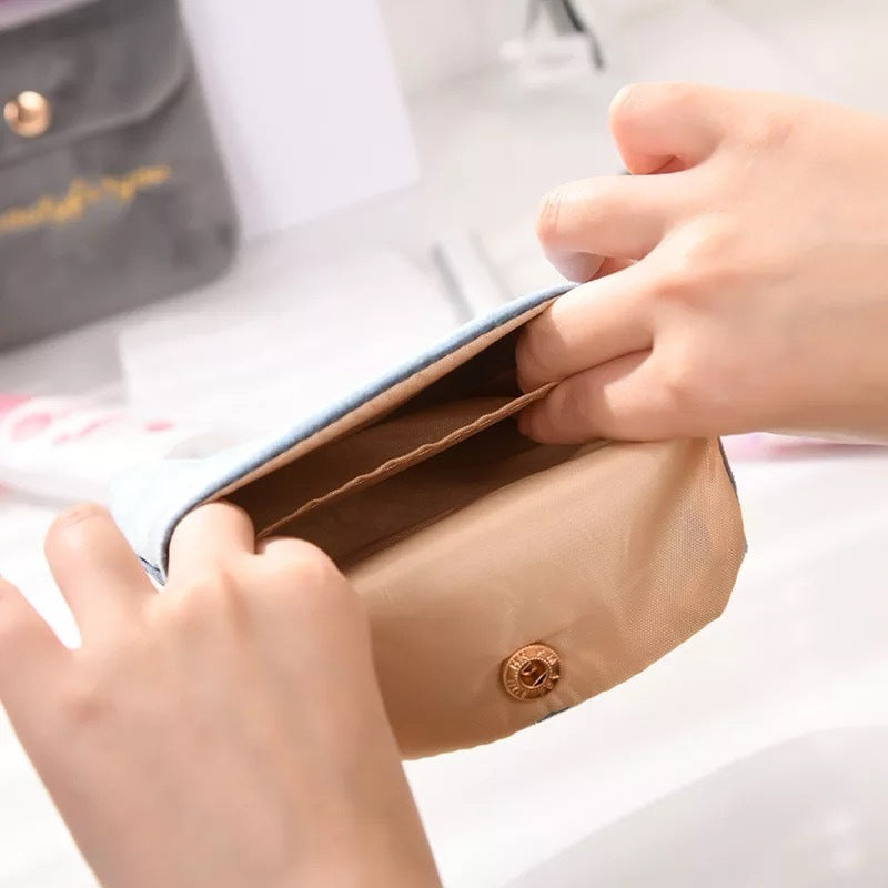 Velvet Cosmetic Bag