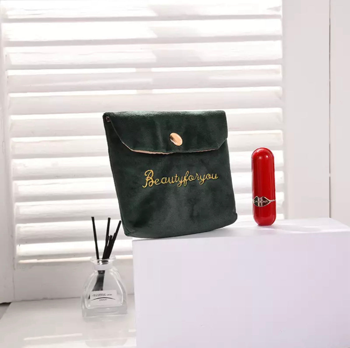 Velvet Cosmetic Bag
